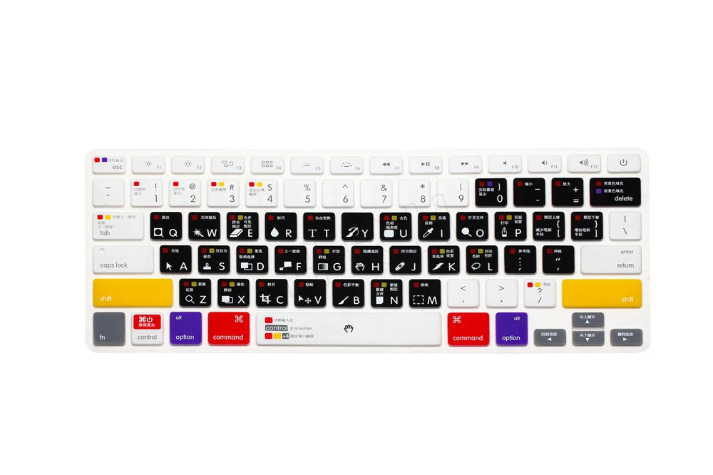 Силиконовый чехол для клавиатуры Macbook Air Pro Retina 13 3 15 4 17 G6|Чехлы клавиатуры| |