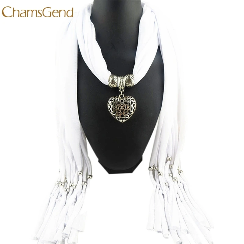 Зимние шарфы для женщин женское ожерелье с драгоценными камнями шарф кисточками