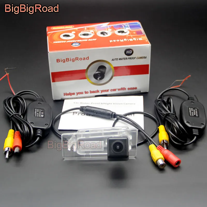 Series 3 Wireless Камера заднего вида BigBigRoad для hyundai Solaris Sedan HCR Elantra KIA Ceed SW III 2012 Wagon Cerato III 2013 - Название цвета: Series 3 Wireless