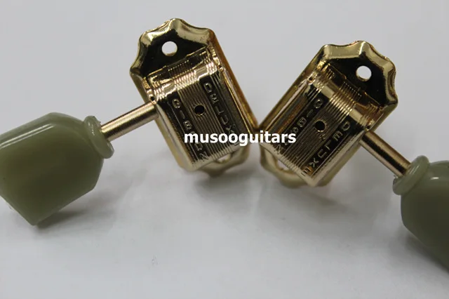 Free Shipping 3+3 Vintage guitar tuners with G logo machine heads electric tuning | Спорт и развлечения