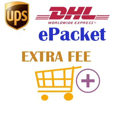 

Customized clothing to make up the difference or Extra Fee for DHL/UPS/ePacket Shipping