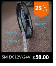 DC12V светодио дный ленты 5050 SMD 5 м 60 светодио дный s/m IP20 IP65 Водонепроницаемый RGB белый/теплый белый /синий/красный/зеленый черный PCB гибкие светодио дный полосы света