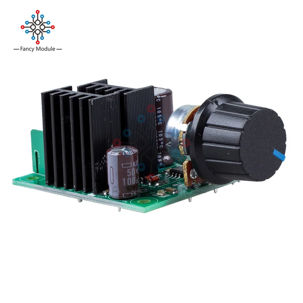 DC 12-40V 12 V-40 V 10A ШИМ регулятор скорости двигателя Переключатель управления Лер регулятор напряжения диммер