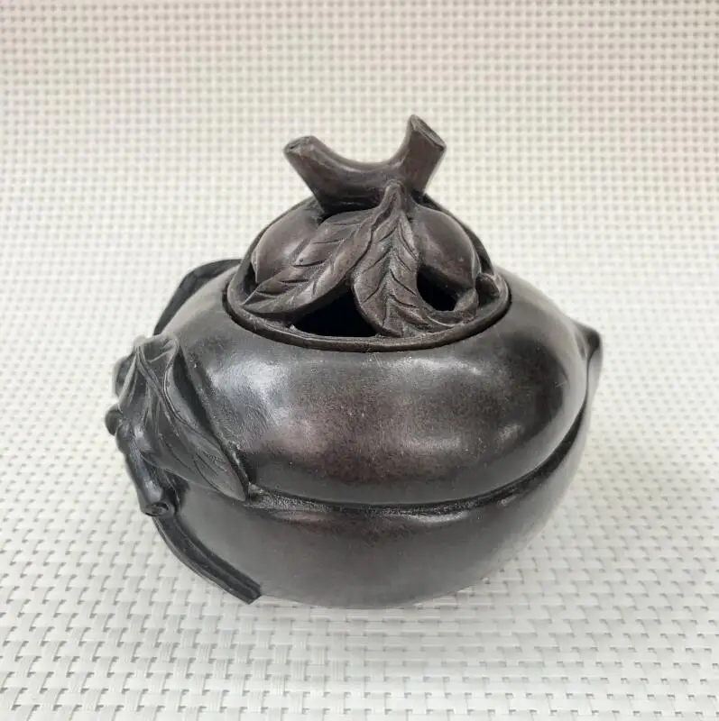 Pure copper dish incense burner home interior antique sandalwood | Дом и сад
