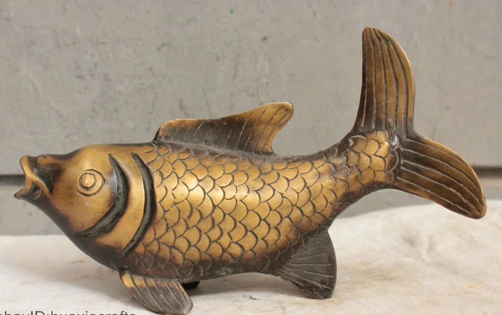 112 @ g + Китайский Китай Народной Культуры Чисто Ручной Старый Бронзовый Латунь