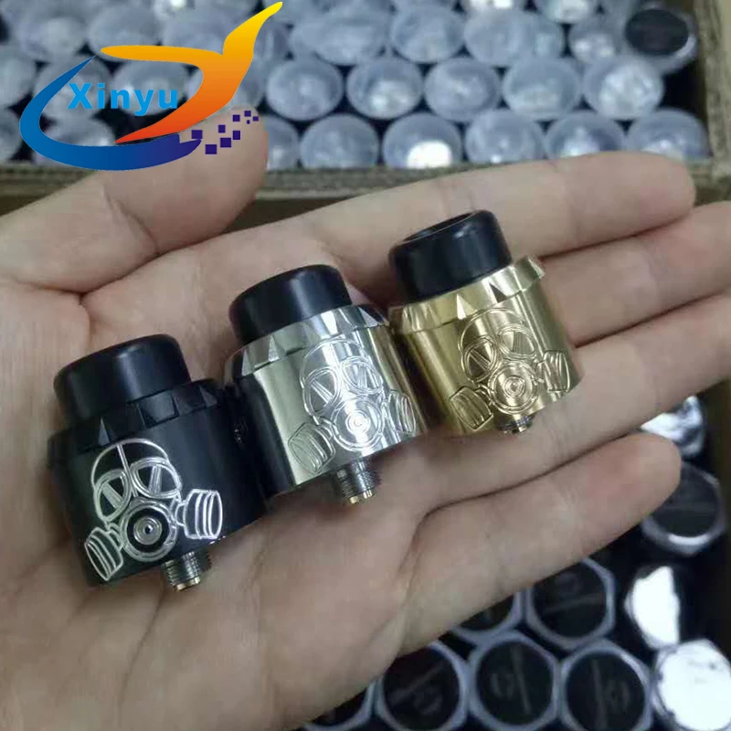2018 новейший Apocalypse GEN 25 RDA мм двойная катушка 24k позолоченный Deck 810 испаритель с