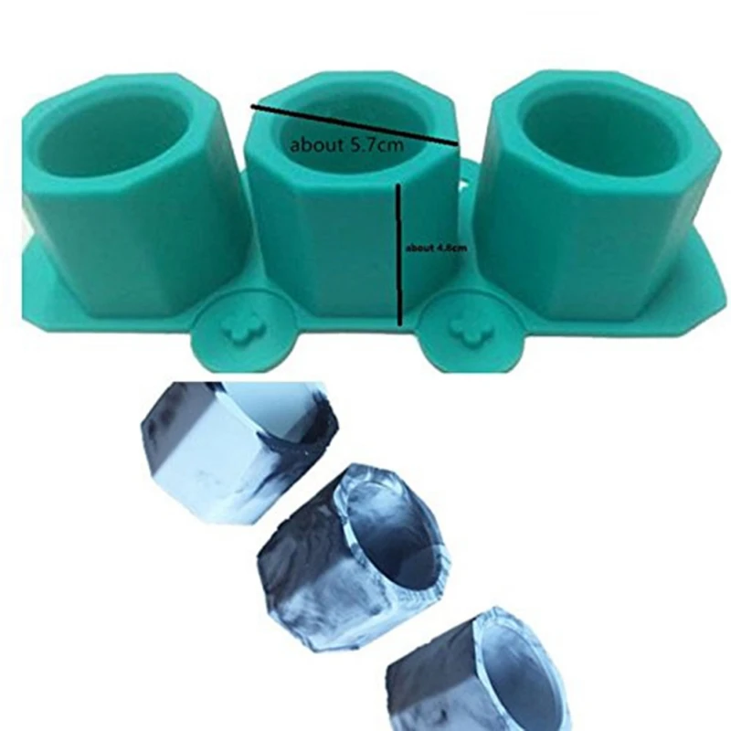 Форма для бетона силиконовая форма кактуса цветочного горшка керамической глины