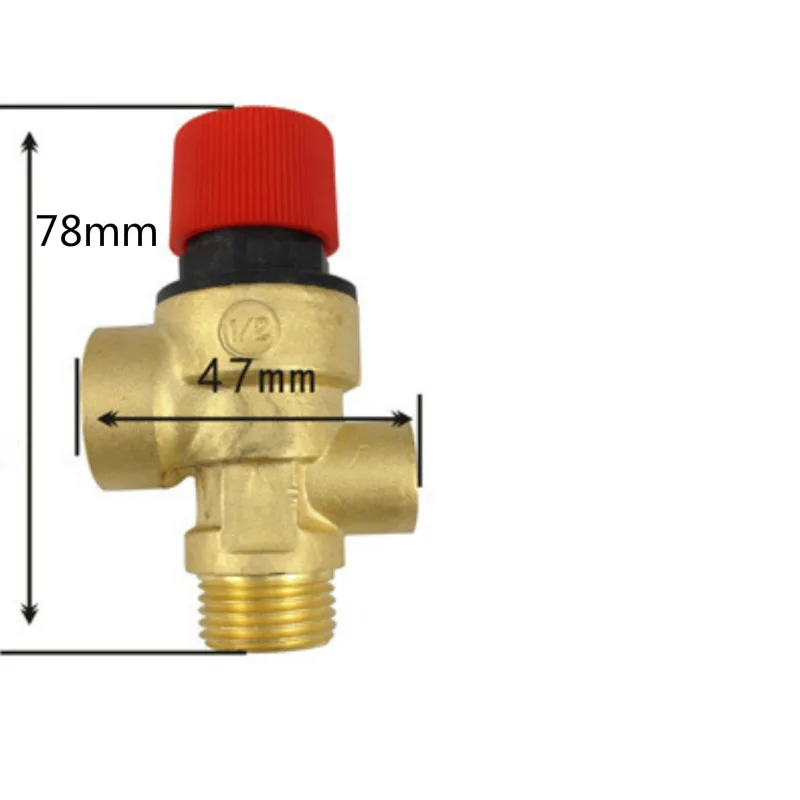 Предохранительный клапан для солнечного водонагревателя 1/2 дюйма DN15 3 бар |