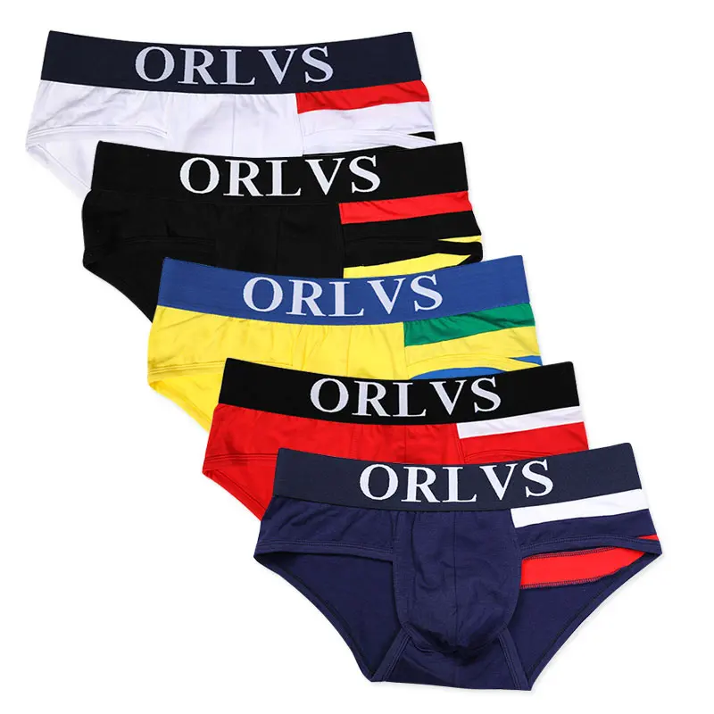 C Мужское нижнее белье трусы хлопок удобные Слип Cueca мужские дышащие сексуальное