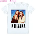Футболка Nirvana, Классическая винтажная футболка в стиле рок, с надписью The Hanson Brothers Nirvana, 90-х