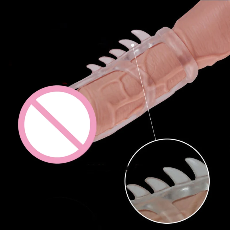 Три кольца Glans защитный рукав мужской задержки эякуляции кристалл кольцо для