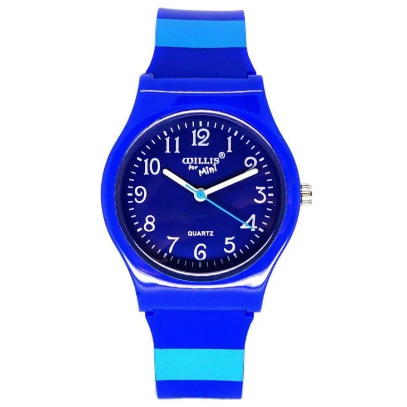 Новинка 2019 модные простые Водонепроницаемые силиконовые часы для детей