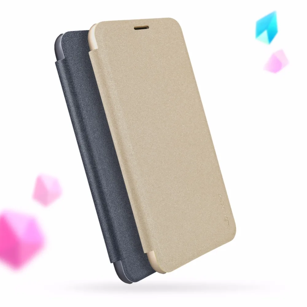 Флип чехол для HUAWEI Y6 Pro 2017 P9 Lite Mini пластиковый из искусственной кожи NILLKIN Sparkle