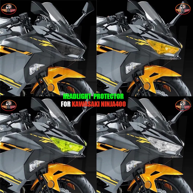 Защита для передней фары из АБС пластика мотоцикла защитная крышка защита KAWASAKI