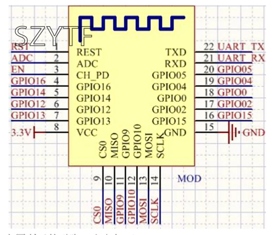 HLK ESP8266 недорогой встроенный серийный wifi беспроводной модуль удаленного