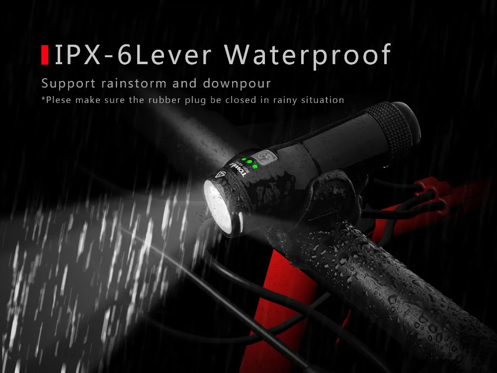 Towild BC01-600 CREE XP-G3 S3 светодиодный 600 Люмен USB Перезаряжаемые светодиодный велосипед светильник