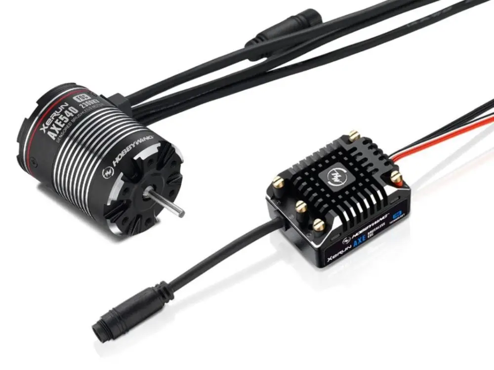Hobbywing XeRun топор бесщеточный силовой системы Foc AXE540 1200KV 1800KV 2300KV с бесщеточным ESC для Rc 1/10 скалолазания автомобиля