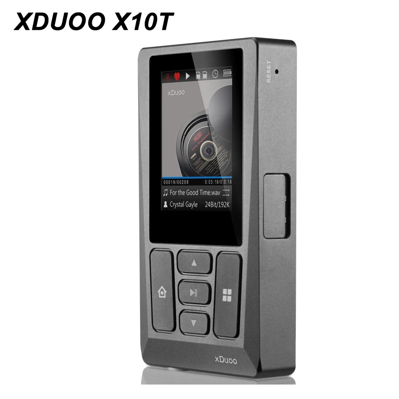 XDuoo X10T HD без потерь Музыкальный проигрыватель профессиональный цифровой 24 бит/192