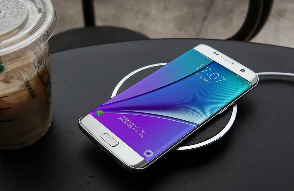 Беспроводное зарядное устройство Nillkin для быстрой зарядки Magic Disk Qi для samsung S8 S9 Plus Note 8 Lumia 950 XL Nexus 5X LG G4