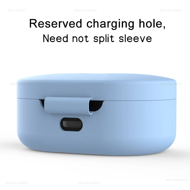 Силиконовый чехол для Xiaomi Redmi Airdots TWS Youth Version беспроводных Bluetooth наушников