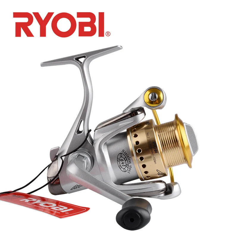 100% оригинальная Рыболовная катушка RYOBI Applause sipnning 1000 2000 3000 6 + 1BB gear ratio5.1: 1/5. 0: 1max drag 2 5