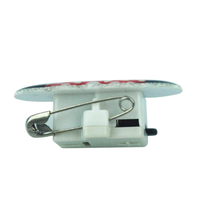 50 шт Мультяшные Мышь дизайн Led Броши светящийся значок Булавка С Батарея для