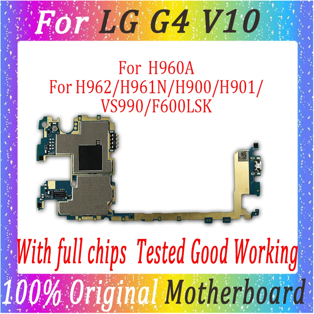 Для LG V10 H960A H960 H961 H900 H901 VS990 F600LSK материнская плата под одну карту логические платы
