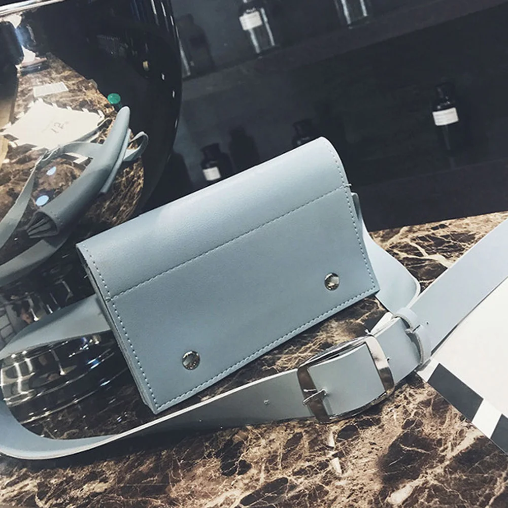 2018 Последняя мода Женская поясная сумка из искусственной кожи Дамский чехол для