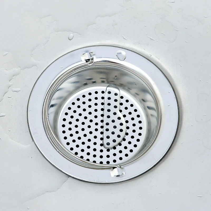 Фильтрующий экран из нержавеющей стали для кухонной раковины дренажный бассейн