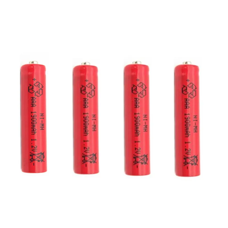 4 шт. X AAA 1900mAh OOLAPR 1 2 V аккумуляторная батарея Ni MH 3A Бесплатная доставка|rechargeable