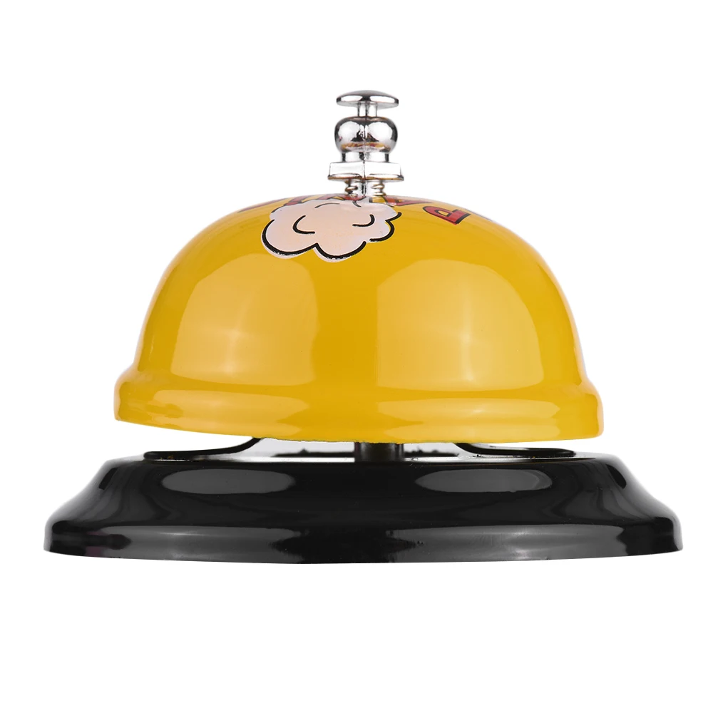 Цветной Ручной перкуссионный колокольчик металлический Для носильщика кухонный