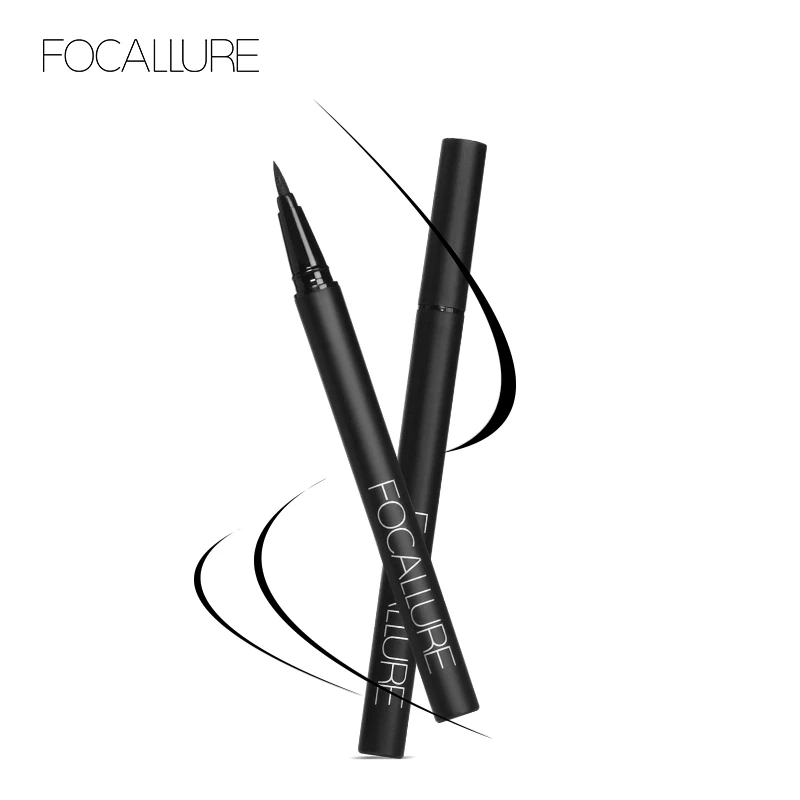 2PCS FOCALLURE shiny girl professional liquid eyeliner 24 hours durable waterproof eye makeup tools |
