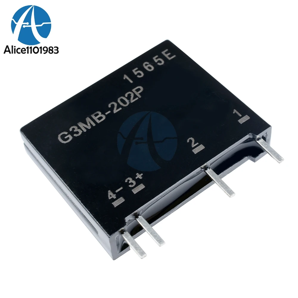 5V 12V 24V G3MB 202P релейный модуль DC AC PCB SSR твердотельный для Arduino|Интегральные схемы| |