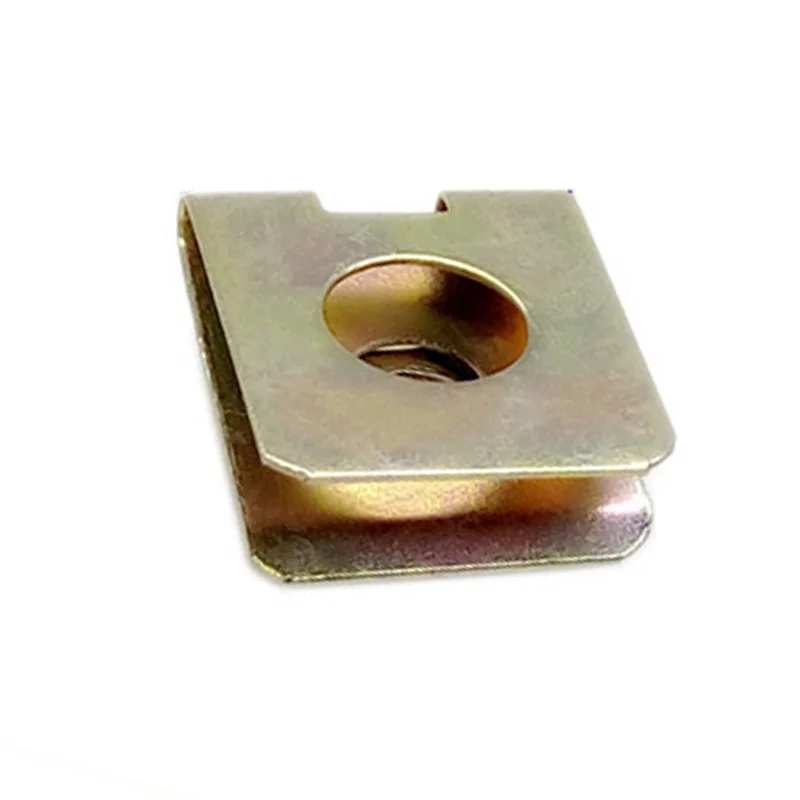 50 шт. авто крепежа кузова дверь Панель отделка под винт U-Тип зажимы для прокладок