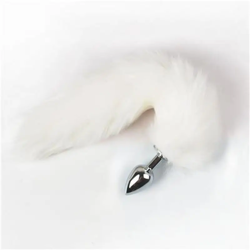 2019 adult metal plug with gradient tail porn festival surprise gifts |