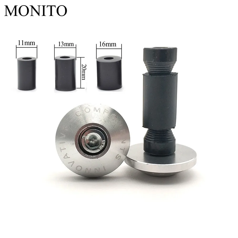 Hot Universal Motorcycle Handle Ends Bar motocross Handlebars Grips Plug Cap For DUCATI MONSTER ST2 ST4 748 996 998 GT1000 M900 |