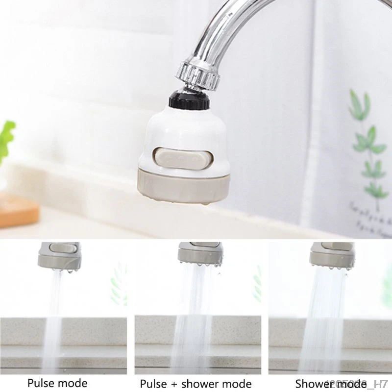 3 Режимы работы крана аэратор воды поворотный опрыскиватель фильтр 360 Вращение