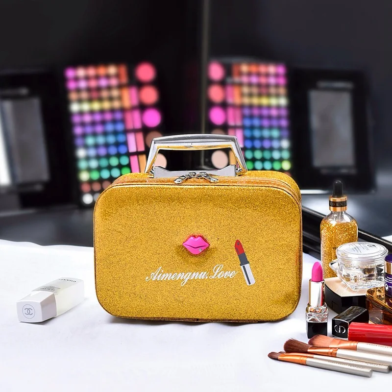 Косметичка чехол для макияжа S/M/L профессиональная косметичка сумки красивый