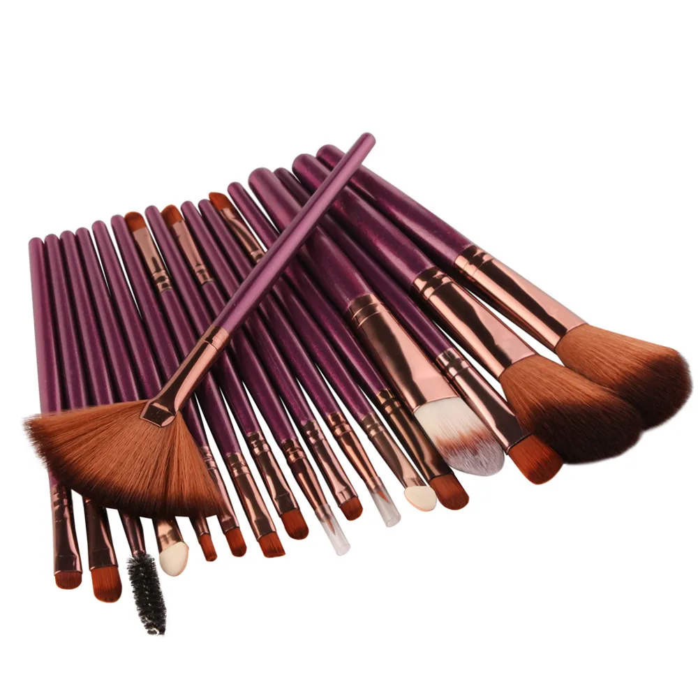 

18Pcs/set Brushes For Makeup Brushes Foundation Eyeshadow Eyeliner Lip Make Up Eye Brushes Set Professional JUL12