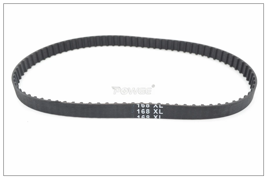 5pcs 160/162/164/166/168 XL Timing Belt W=025&quot 037&quotmm Perimeter 406.4/411.48/416.56/421.64/426.7mm Rubber Inch Trapezoid |