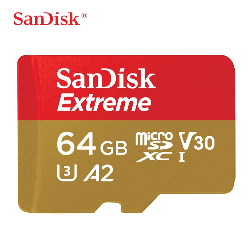 Карта Micro SD SanDisk 100 МБ/с./с 256 ГБ 128 Гб 64 ГБ 32 ГБ 16 ГБ U3/U1 V30 A1 класс 10 карта памяти SDXC SDHC microsd флэш-карта TF
