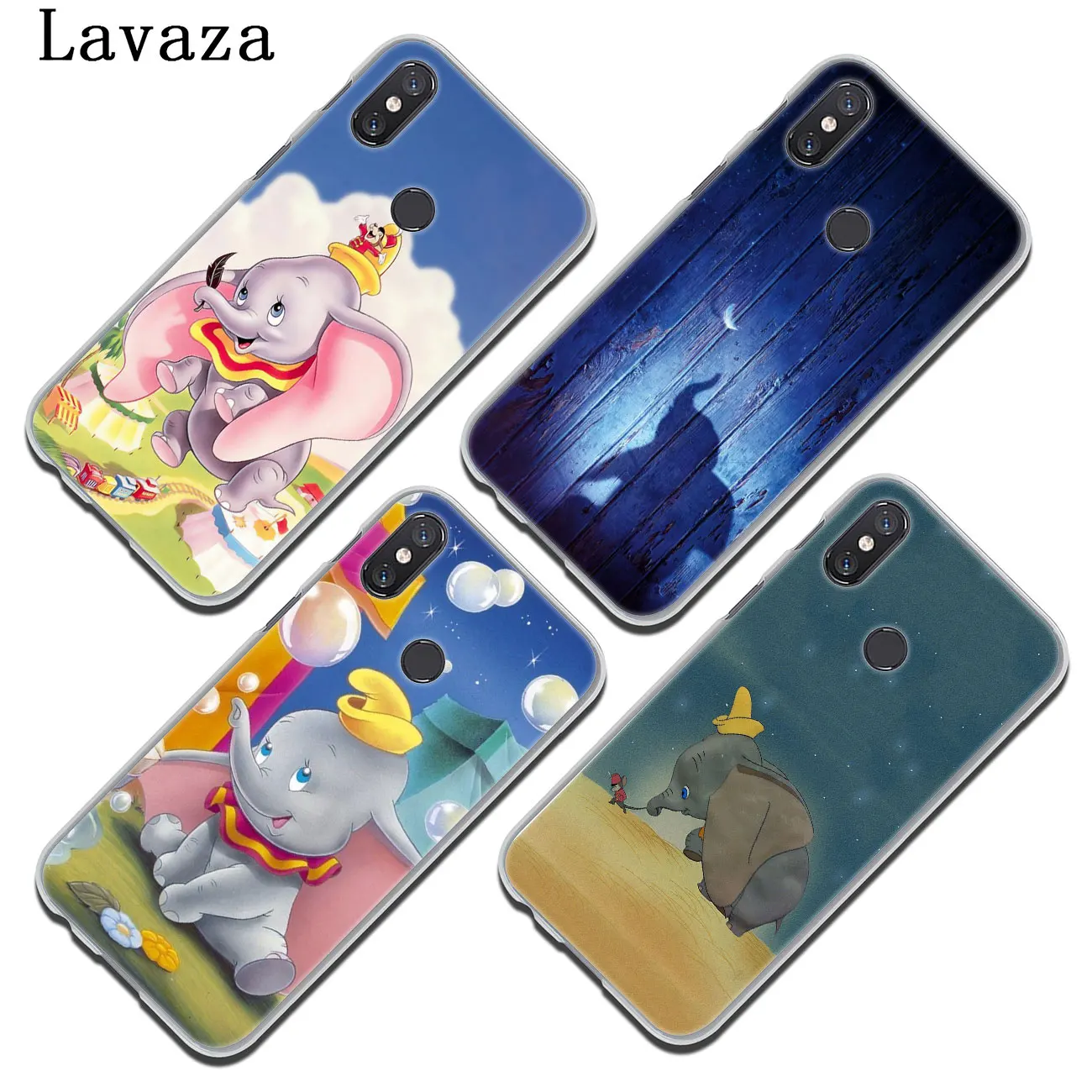 Твердый чехол для телефона Lavaza Dumbo elephant Xiaomi Redmi 8A 7A 6A 5A K20 K30 Note 8 8T 7 5 6