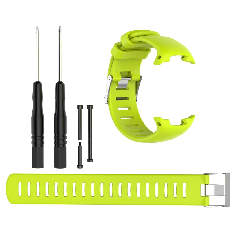 lime 1pc. мягкий ремешок для Sunto, D4/D4i Ново-часы - Цвет: lime