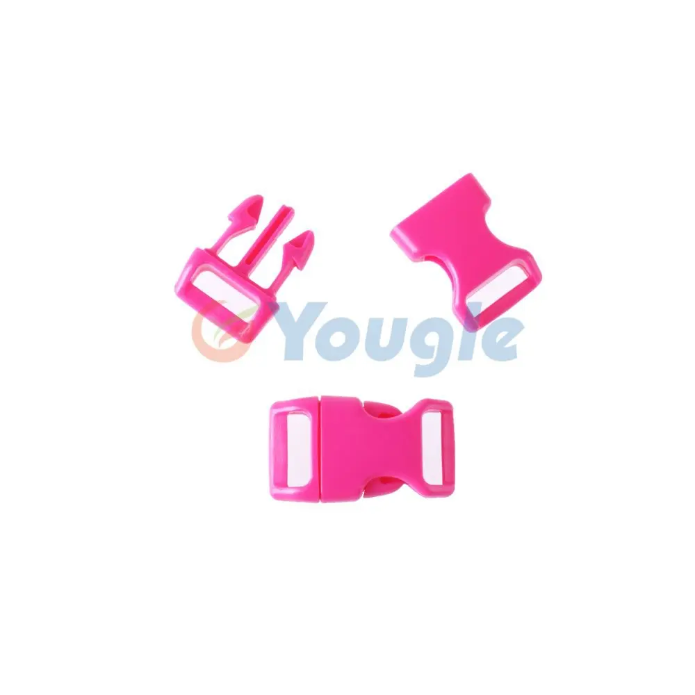 YOUGLE 100 шт 5/8 &quotбоковая выпуклая контурная изогнутая Пряжка для сумки DIY тесьма