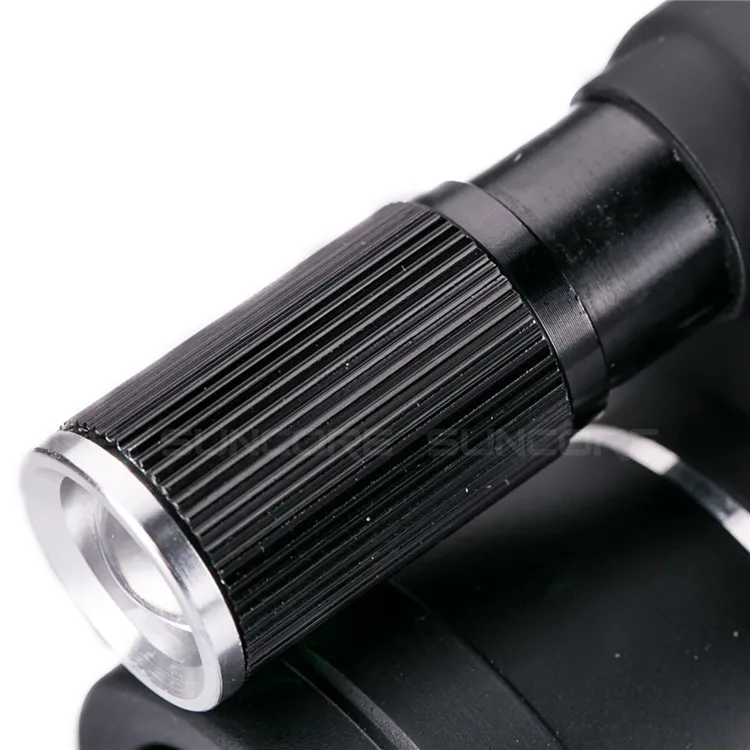 Профессиональный Монокуляр Zoom Vision 8x40 фокусирующий телескоп высокой мощности HD ночного видения монокль охотничий Spyglass с фонариком