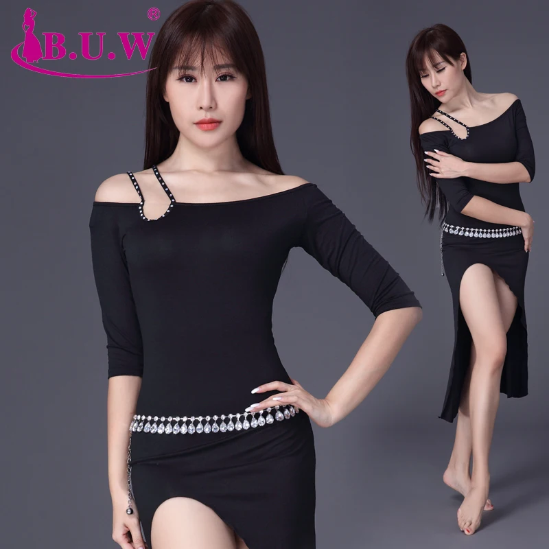 Женский костюм для восточных танцев из модала B.u.w упражнений на живот модель 2017