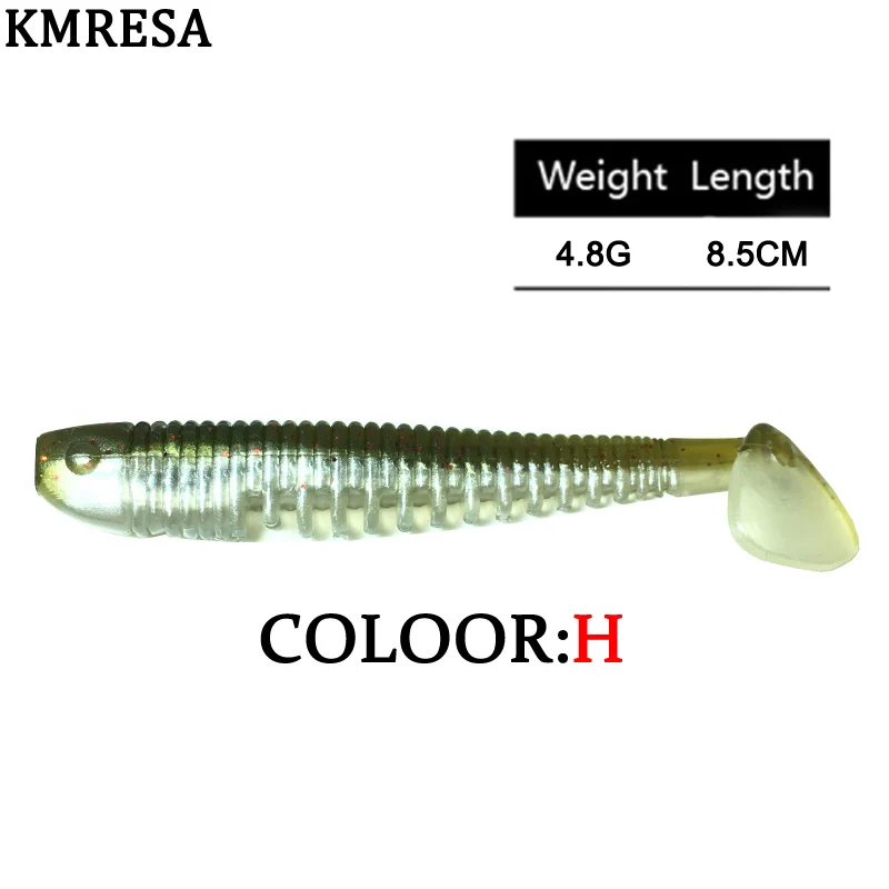 Мягкая Рыболовная Приманка MINNOW 8 5 см/4 г рыболовные приманки Softbaits Leurre souple Шад для