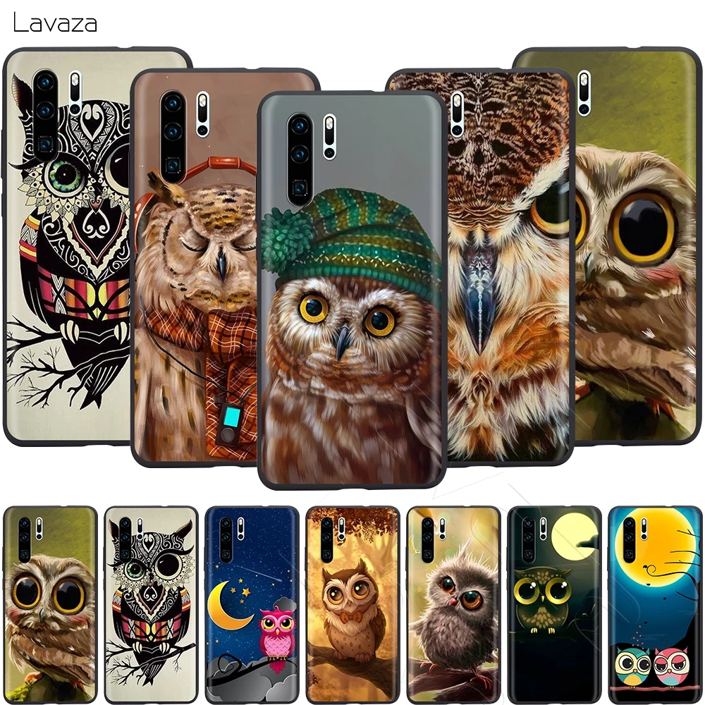 Чехол с изображением совы для Huawei Mate Y7 Y9 P8 P9 P10 P20 P30 P40 Max Lite Pro P Smart Mini |