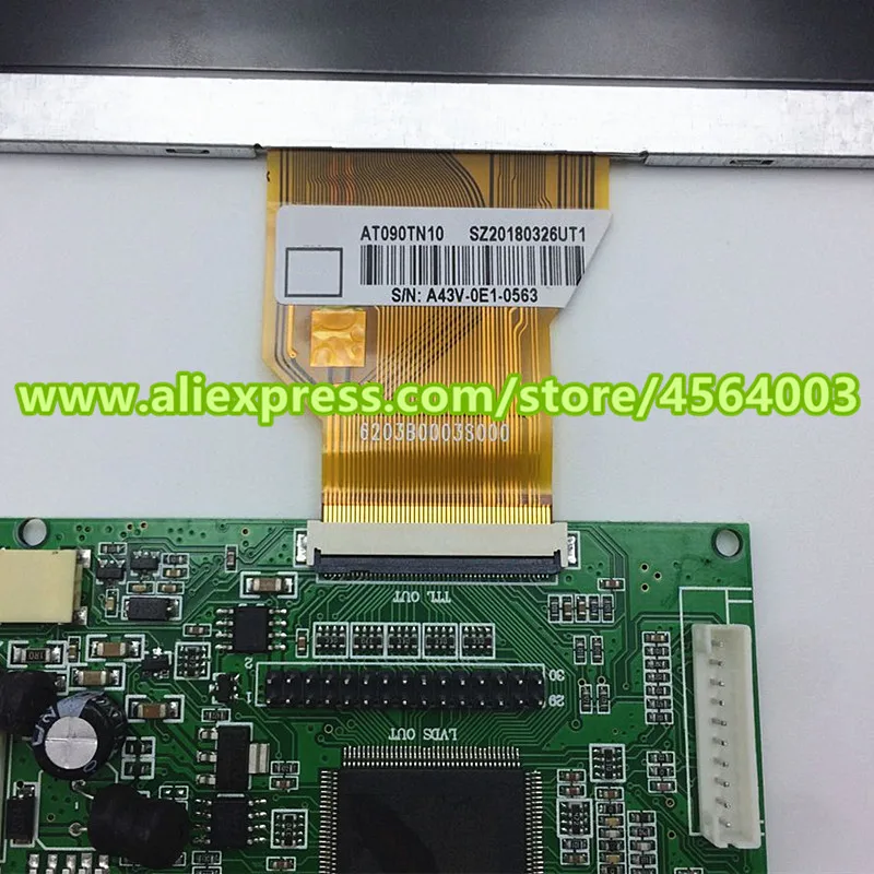9 дюймов 800*480 ttl контроллер HDMI VGA 2AV матрица экран Аудио ЖК-дисплей монитор AT090TN10 доски водителя для Raspberry pi PC