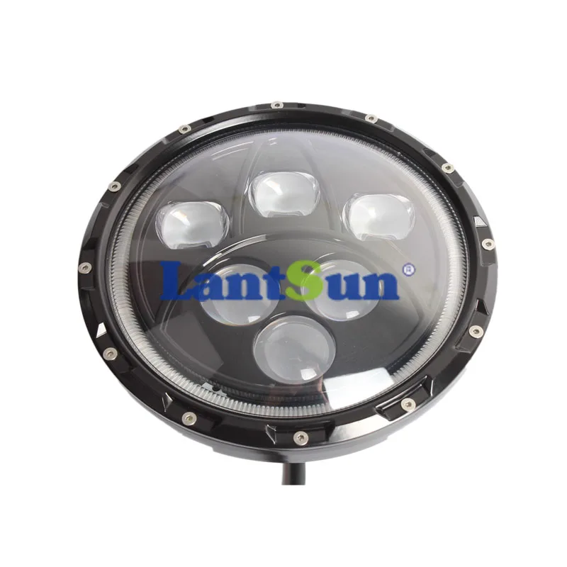 Пара J107 круглый 60 Вт 7 дюймов Белый halo led фара для wrangler TJ LJ JK по низкой цене CJ-7 CJ-8